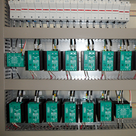 Panel Building at YSG Automation, Kohler, Wisconsin